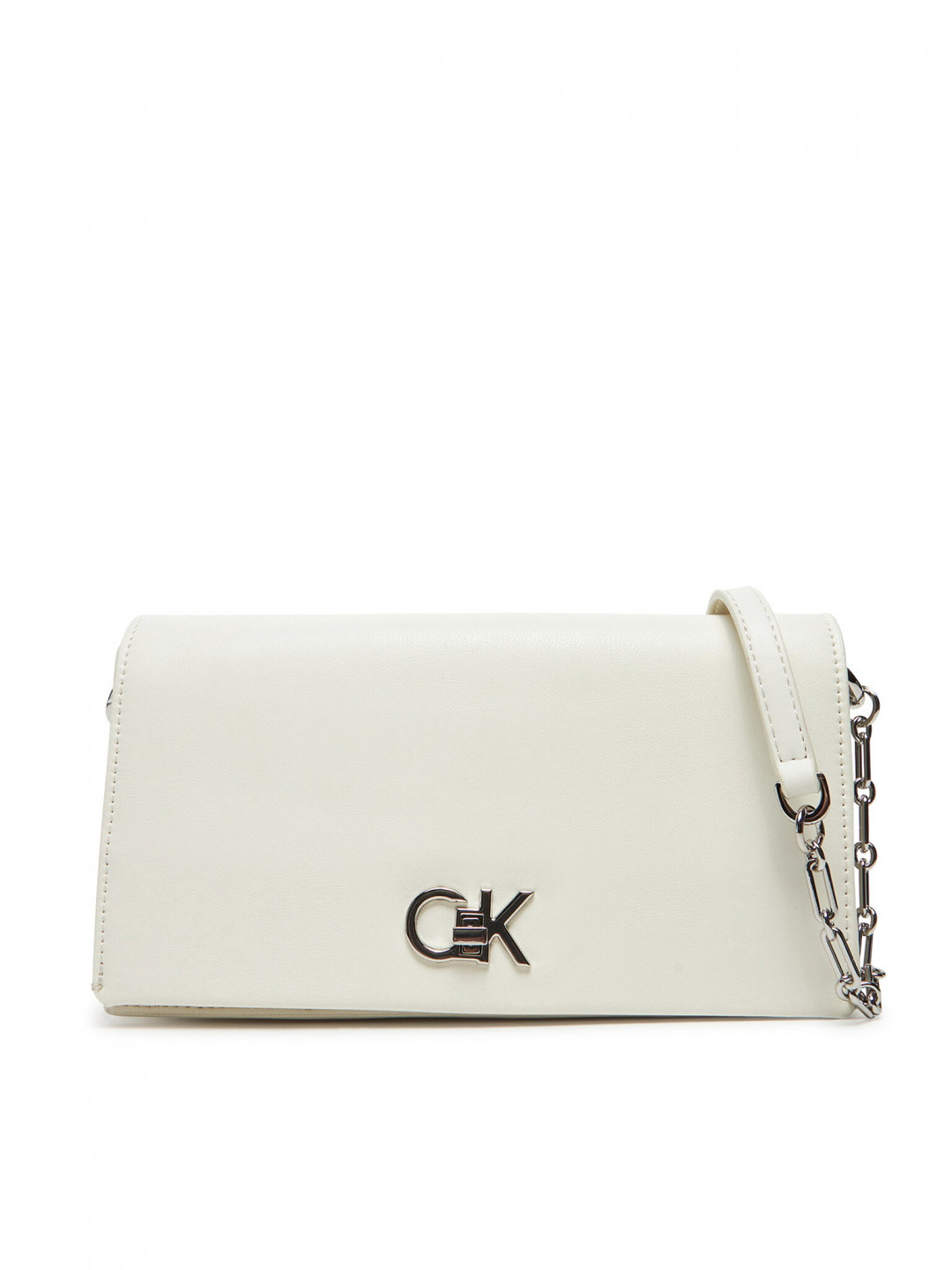 Calvin Klein Kabelka Re-Lock Mini Conv LV04F3103G Bílá